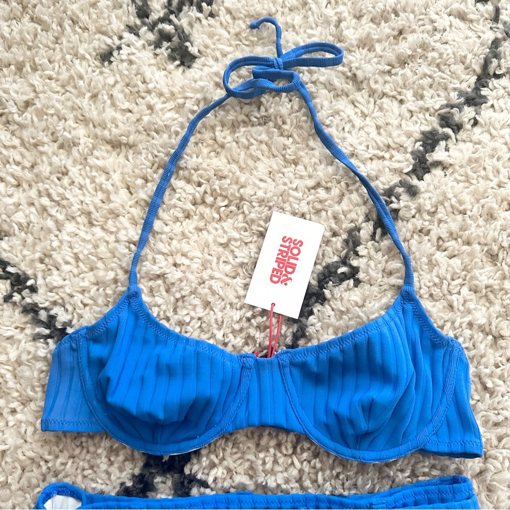 SOLID & STRIPED Ginger Ribbed Bikini Set - Picture 7 of 13